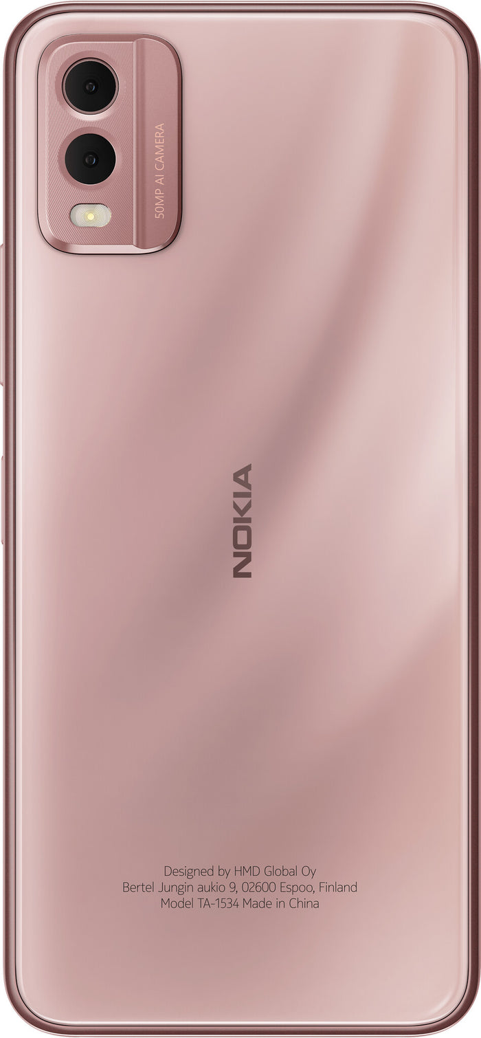 Nokia C C32 16.6 cm (6.52) Dual SIM Android 13 4G USB Type-C 4 GB 64 GB 5050 mAh Pink