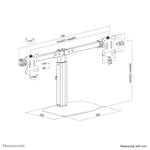 Neomounts monitor desk mount