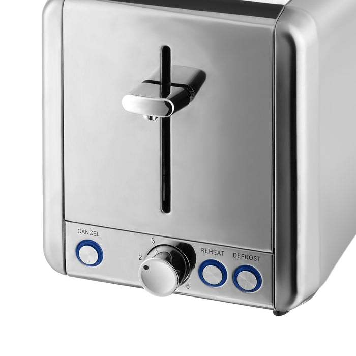 Swan ST14062N toaster 2 slice(s) 925 W Stainless steel Swan