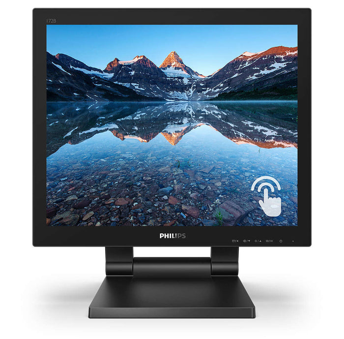 Philips 172B9T/00 computer monitor 43.2 cm (17) 1280 x 1024 pixels SXGA LCD Touchscreen Capacitive Black