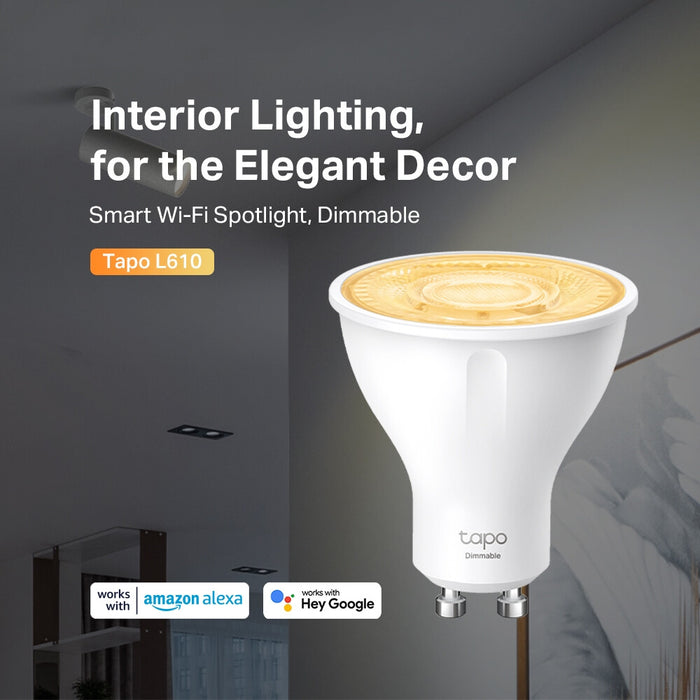 TP-Link Tapo Smart Wi-Fi Spotlight, Dimmable TP-Link