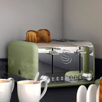 Swan ST19020GN toaster 6 4 slice(s) 1600 W Green