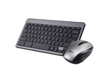 Acer Chrome Wireless Keyboard and Mouse Silver