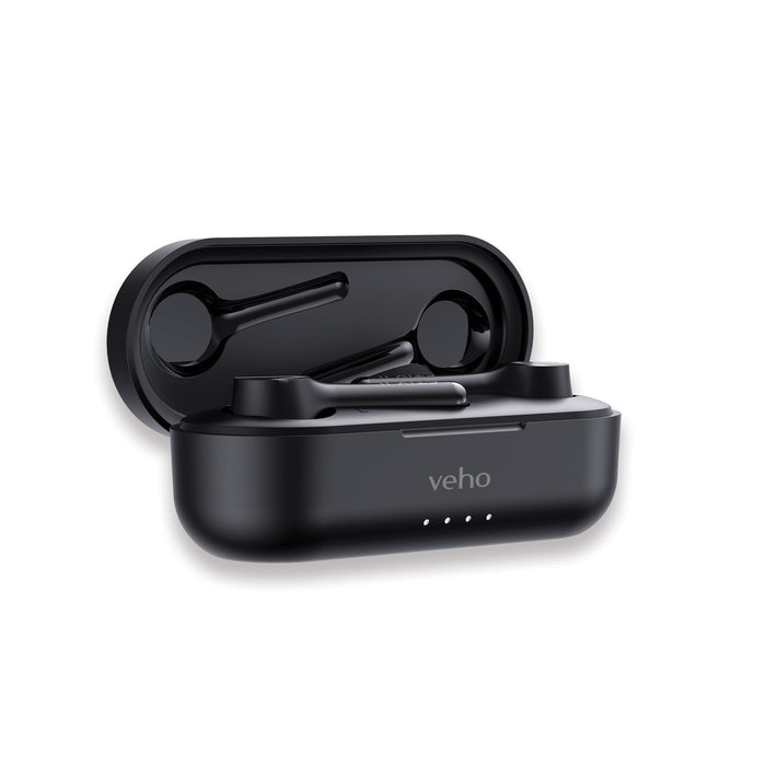 Veho STIX II True Wireless Earphones – Carbon Black Veho