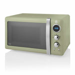 Swan SM22030LGN microwave Countertop Solo microwave 20 L 800 W Green Swan