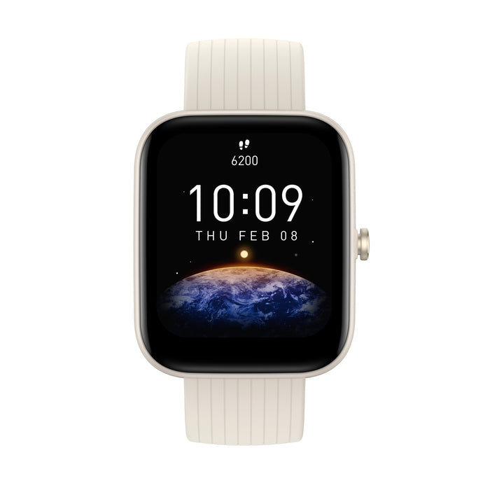 Amazfit Bip 3 Pro 4.29 cm (1.69) TFT 44 mm Digital 240 x 280 pixels Touchscreen Cream GPS (satellite) Huami