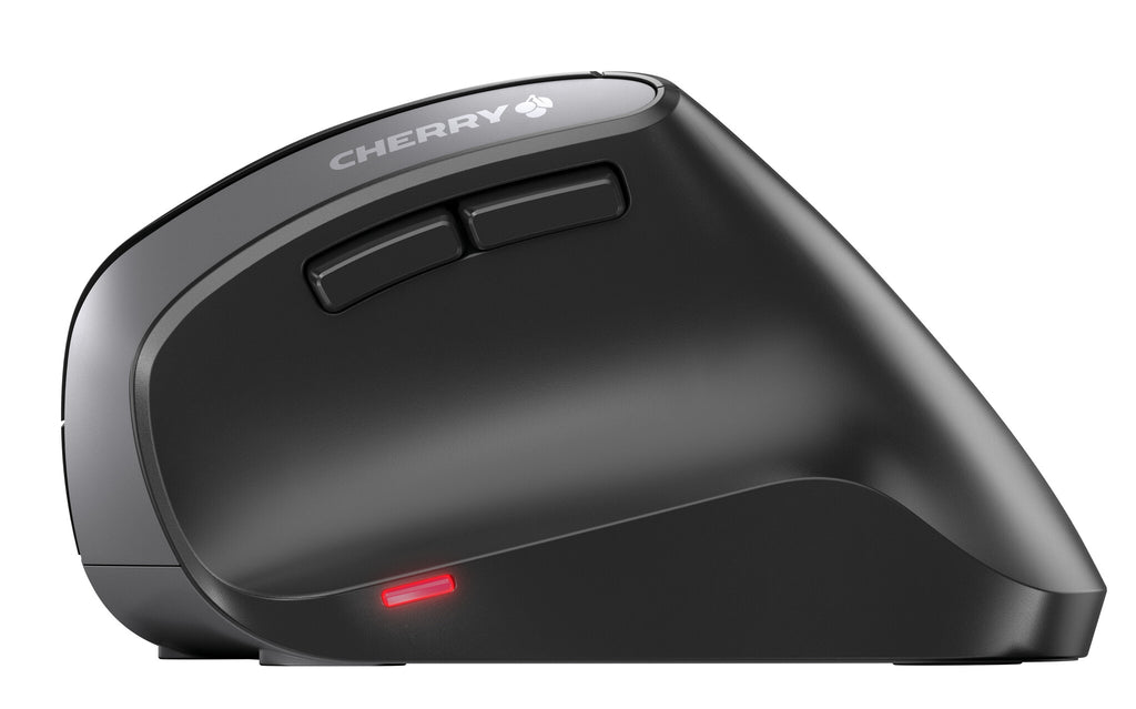 CHERRY MW 4500 Wireless 45 Degree Mouse, Black, USB - Comet