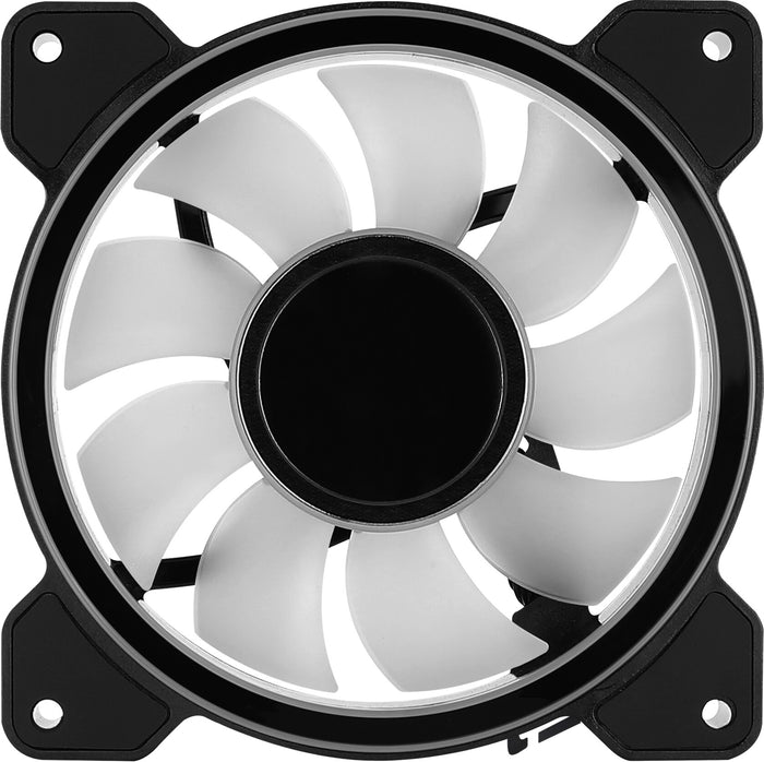 Aerocool MIRAGE12 PC Fan 12cm ARGB 6 Pin Silent Hub Black Aerocool