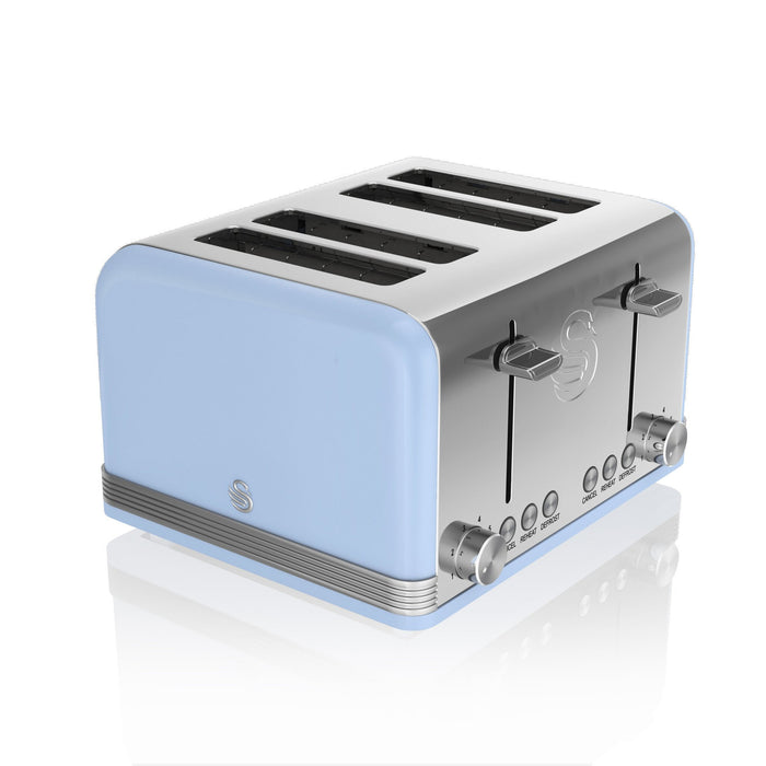 Swan ST19020BLN toaster 4 slice(s) 1600 W Blue Swan