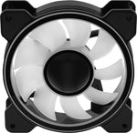 Aerocool MIRAGE12 PC Fan 12cm ARGB 6 Pin Silent Hub Black Aerocool