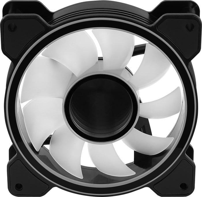 Aerocool MIRAGE12 PC Fan 12cm ARGB 6 Pin Silent Hub Black Aerocool