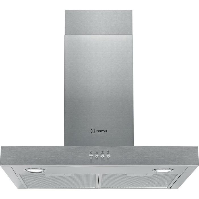 Indesit IHBS 6.5 LM X cooker hood Wall-mounted Stainless steel 432 m³/h D Indesit