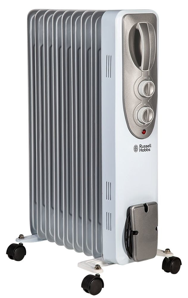Russell Hobbs RHOFR5002 electric space heater Indoor Black, White 2000 W Oil electric space heater