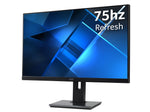 Acer B7 B247YUbmiipprx computer monitor 61 cm (24) 2560 x 1440 pixels Wide Quad HD Black