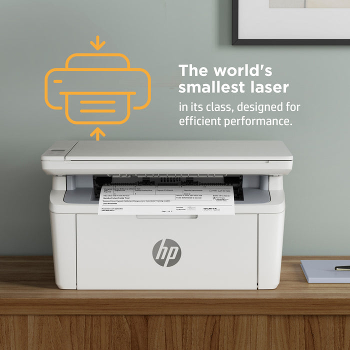 HP LaserJet MFP M140w Printer, Black and white, Printer for Small office, Print, copy, scan, Scan to email; Scan to PDF; Compact Size