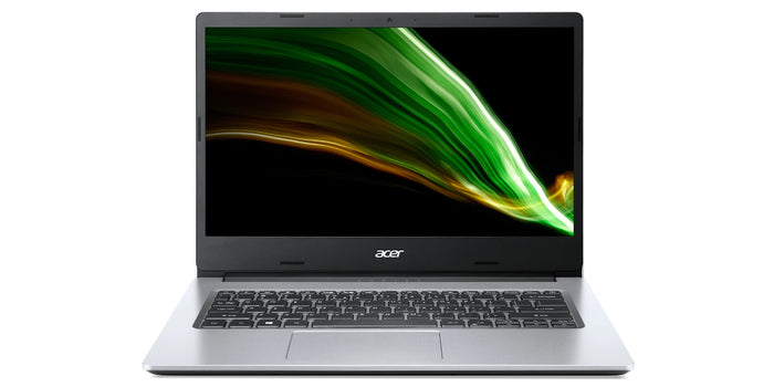 Acer Aspire 1 A114-33 14 Laptop - Intel® Pentium® N6000- 4 GB DDR4-SDRAM - 64 GB Storage - Windows 11 Home in S mode 64-bit- Silver