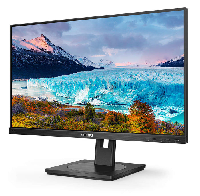 Philips S Line 243S1/00 computer monitor 60.5 cm (23.8) 1920 x 1080 pixels Full HD LCD Black