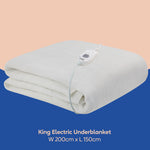 Russell Hobbs RHEKB6003 electric blanket Electric underblanket 90 W White Polyester