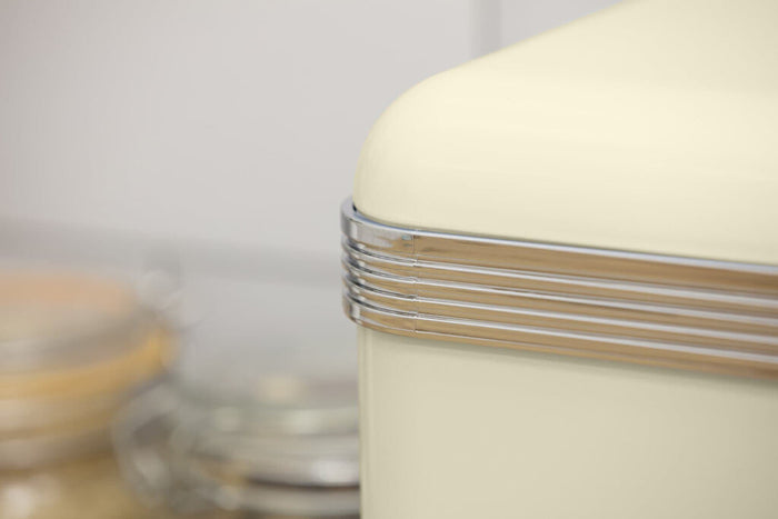 Swan Retro Bread Bin Cream