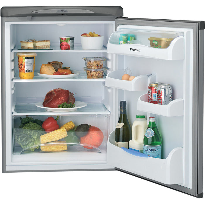 Hotpoint RLA36G.1 fridge Freestanding 149 L Graphite