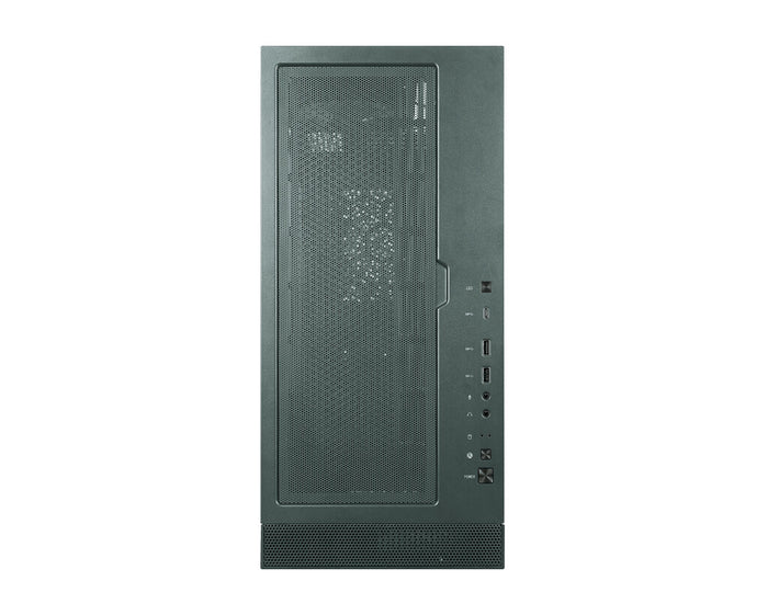 MSI MAG VAMPIRIC 300R MIDNIGHT GREEN Mid Tower Gaming Computer Case 1x 120mm ARGB Fan, USB Type-C, Tempered Glass, Center, E-ATX, ATX, mATX, mini-ITX MSI