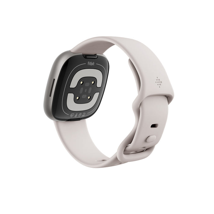 Fitbit Sense 2 Smart Watch - Lunar White/Platinum