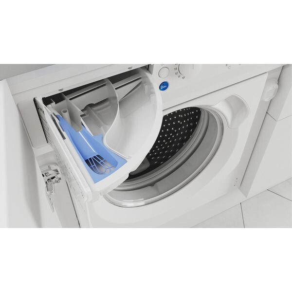 Indesit BI WDIL 861284 UK washer dryer Built-in Front-load White D