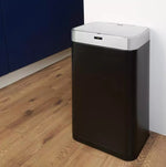 Tower T838001B waste container Rectangular Stainless steel Black Tower