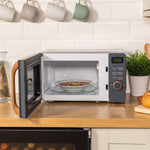 Russell Hobbs RHMD714G-N microwave Countertop Solo microwave 17 L 700 W Grey, Wood Russell Hobbs
