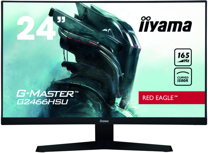 iiyama G-MASTER G2466HSU-B1 LED display 59.9 cm (23.6) 1920 x 1080 pixels Full HD Black