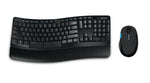 Microsoft Sculpt Comfort Desktop keyboard Mouse included Office RF Wireless QWERTY English Black