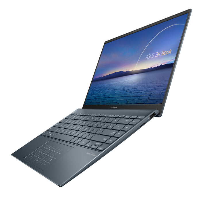 ASUS Zenbook 14 UM425QA-KI113W Laptop 35.6 cm (14) Full HD AMD Ryzen™ 5 5600H 8 GB LPDDR4x-SDRAM 512 GB SSD Wi-Fi 5 (802.11ac) Windows 11 Home Grey Asus