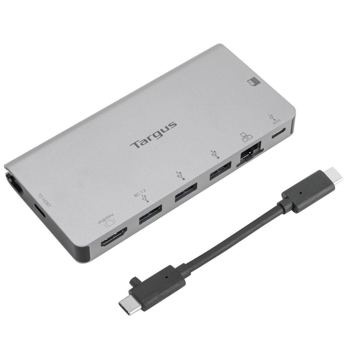 Targus DOCK414EU notebook dock/port replicator Wired USB 3.2 Gen 1 (3.1 Gen 1) Type-C Black, Silver Targus