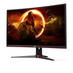 AOC G2 C27G2E/BK 27 Gaming Monitor -  Full HD- Curved - 165Hz- 1ms - Adaptive Sync-  Speakers