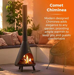 Tower Outdoor Comet Chiminea