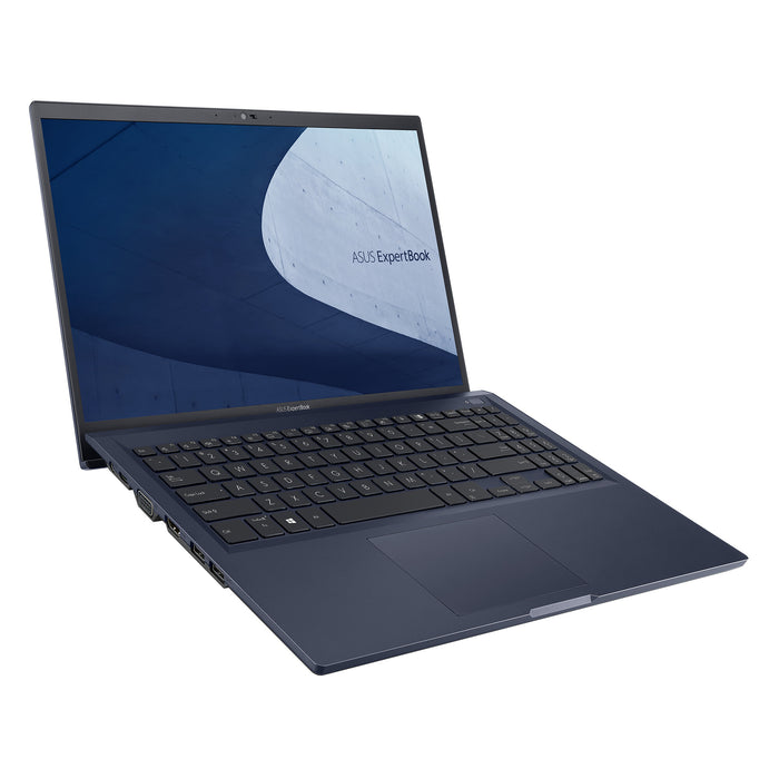 ASUS ExpertBook B1 B1500CEAE-BQ1026R laptop 39.6 cm (15.6) Full HD Intel® Core™ i3 i3-1115G4 8 GB DDR4-SDRAM 256 GB SSD Wi-Fi 6 (802.11ax) Windows 10 Pro Black