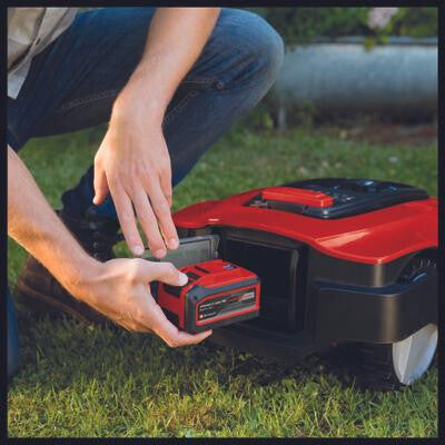 Einhell FREELEXO 500 BT lawn mower Robotic lawn mower AC/Battery Black, Red