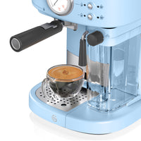 Swan Retro One Touch SK22150CN Cafetera Express Semi Automática