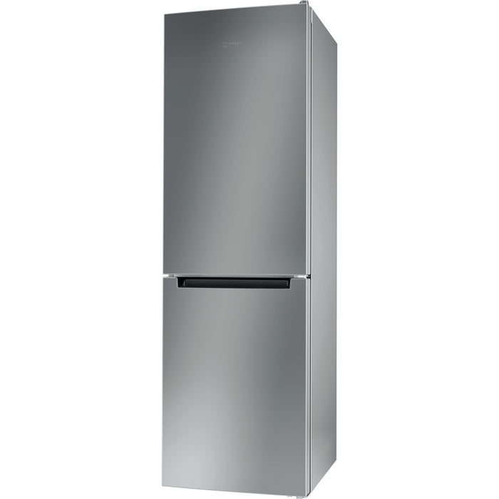 Indesit LI8 S1E S UK fridge-freezer Freestanding 339 L F Silver