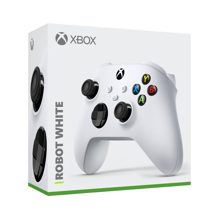 Microsoft Xbox Wireless Controller White Bluetooth/USB Gamepad Analogue / Digital Xbox Series S, Xbox Series X, Xbox One, Xbox One S, Xbox One X Microsoft