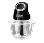 Russell Hobbs 24662 electric food chopper 0.5 L 200 W Black, Transparent