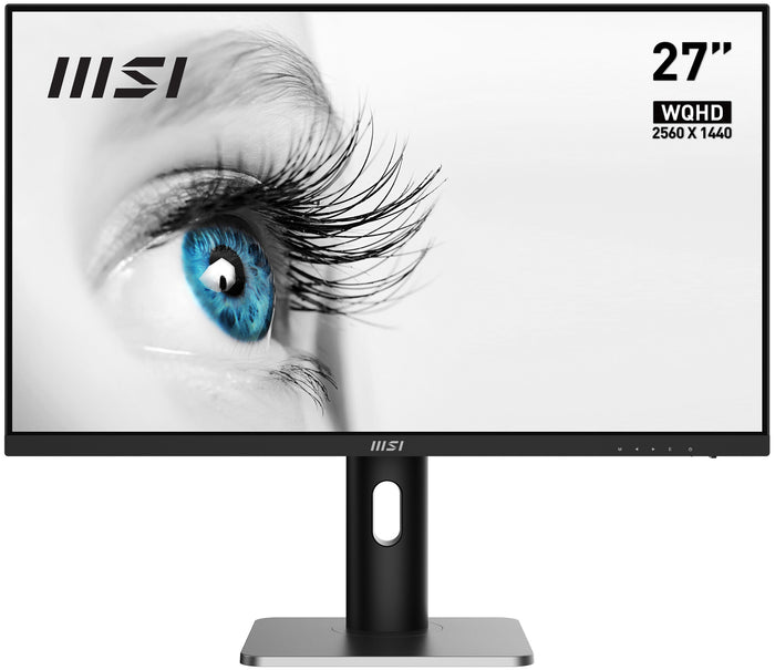 MSI Pro MP273QP computer monitor 68.6 cm (27) 2560 x 1440 pixels Wide Quad HD LED Black, Silver