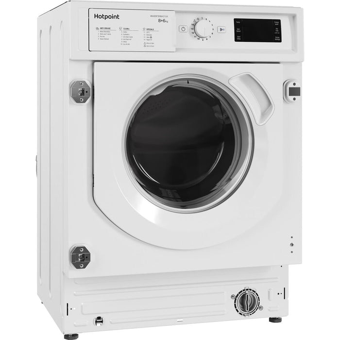 Hotpoint BI WDHG 861484 UK washer dryer Built-in Front-load White D