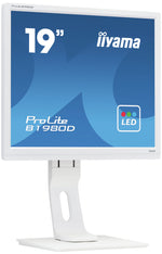 iiyama ProLite B1980D-W1 LED display 48.3 cm (19) 1280 x 1024 pixels SXGA White