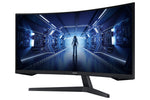 Samsung Odyssey G55T computer monitor 86.4 cm (34) 3440 x 1440 pixels UltraWide Quad HD LED Black