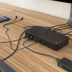 DICOTA D31951-UK laptop dock/port replicator Wired USB Type-C Black Dicota