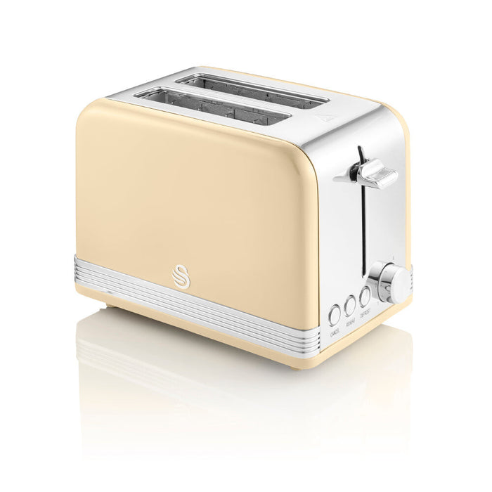 Swan 2 Slice Retro Toaster