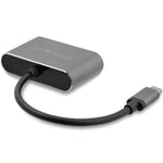 StarTech.com USB-C to VGA and HDMI Adapter - 2-in-1 - 4K 30Hz - Space Grey