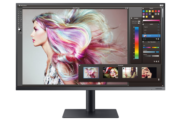 Samsung TU87F computer monitor 81.3 cm (32) 3840 x 2160 pixels 4K Ultra HD LED Black