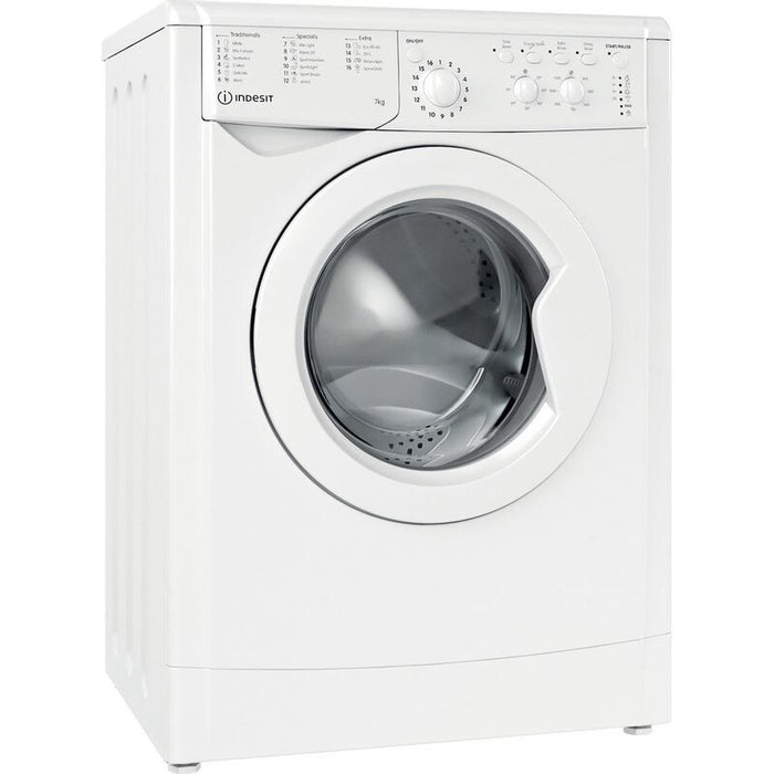 Indesit IWC 71252 W UK N washing machine Front-load 7 kg 1200 RPM White Indesit